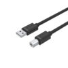 Cable USB A a USB B Unitek Y-C420GBK de 3 metros