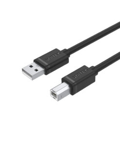 Cable USB A a USB B Unitek Y-C420GBK de 3 metros